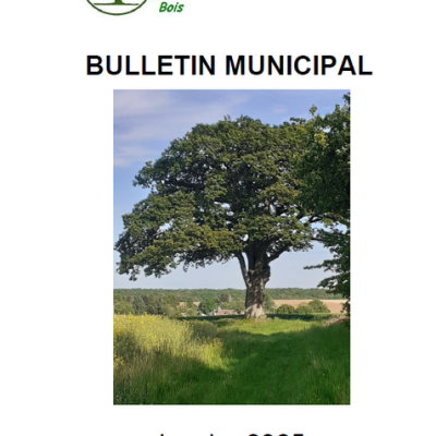 Bulletin municipal 2025