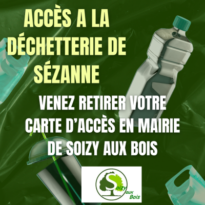 DECHETTERIE SEZANNE